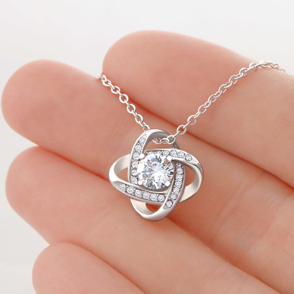 White Message Card Soulmate Necklace Romantic Gift With Message Card